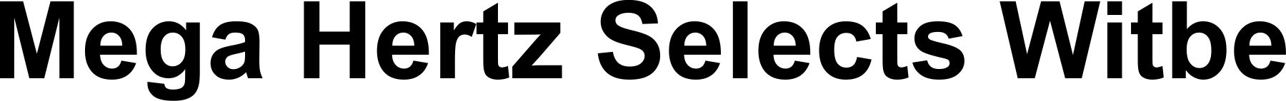 Mega Hertz selects Witbe to join their portfolio of state-of-the-art technology suppliers to deliver video monitoring services to operators in the United States!