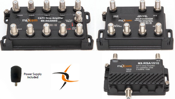 Broadband Drop Amplifiers